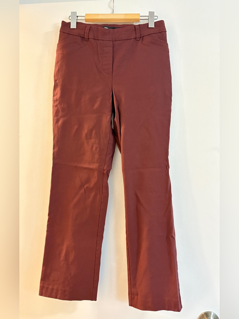 Reitmans 8P Pants Burgundy